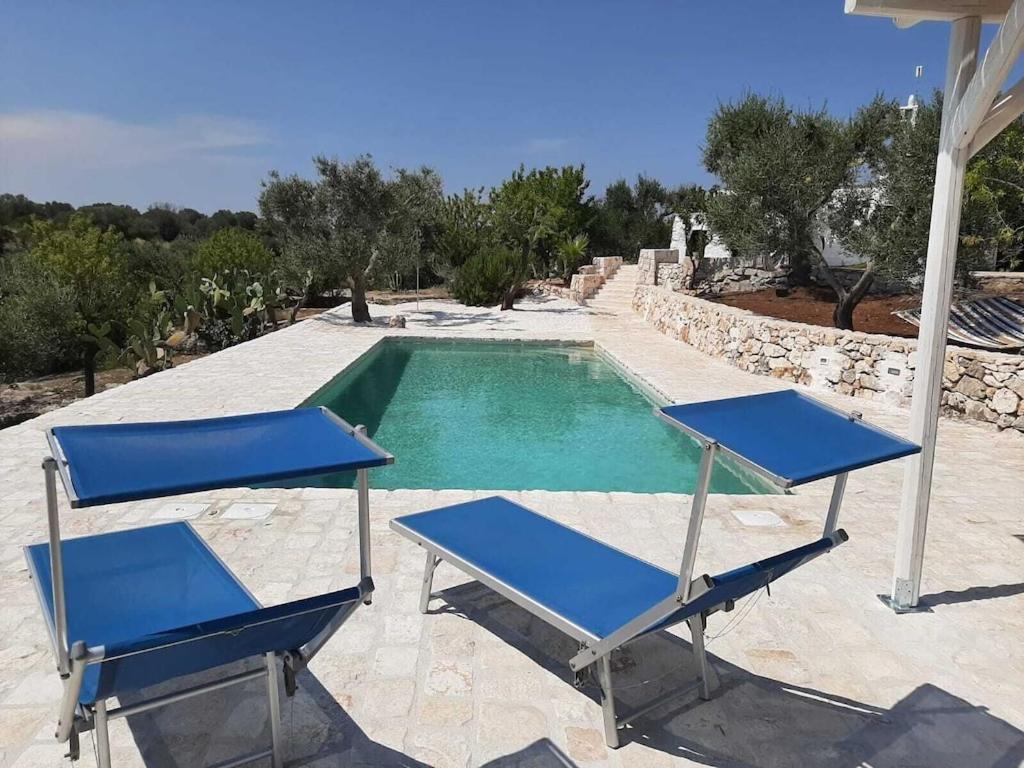Casa Giuliveto - Charmantes Ferienhaus Mit Privatpool In Olivenhain Ostuni Exterior photo