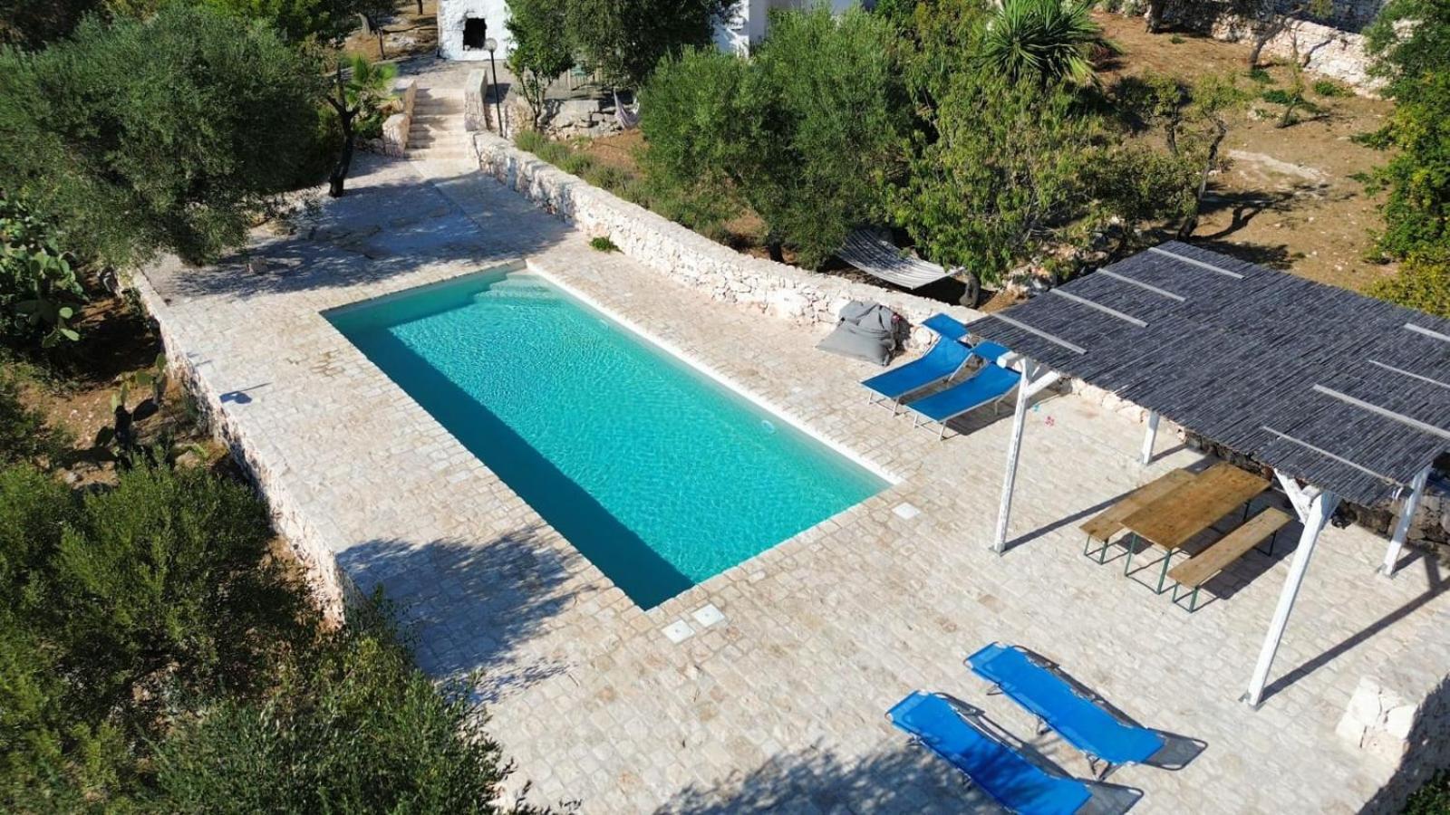 Casa Giuliveto - Charmantes Ferienhaus Mit Privatpool In Olivenhain Ostuni Exterior photo
